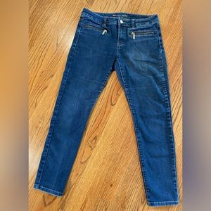 Michael Kors Skinny Dark Washed Denim Jeans